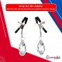Crystal Clip Nipple Clamp NCV-001