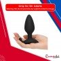 Lovense Hush App Controlled Vibrating Butt Plug (1.5 inch/1.75 inch) ACV-004