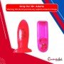 Crystal Anal Butt Plug Vibrating AD-013