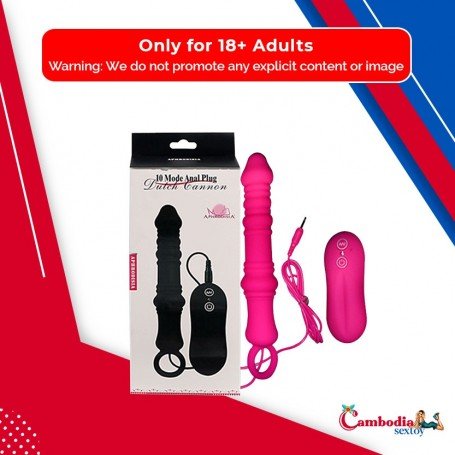 Utimi 10 Mode Anal Masturbation Vibrating Butt Plug AD-023