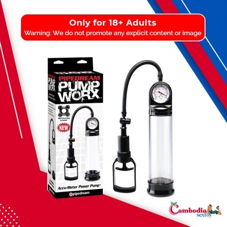 Worx Accu-Meter Power Penis Enlargement Pump PE-010