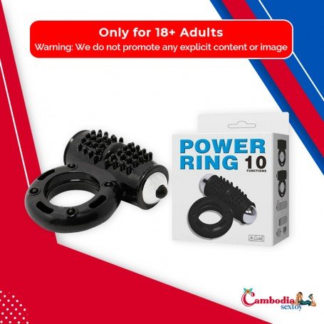 PRETTY LOVE BLACK POWER RING CR-021