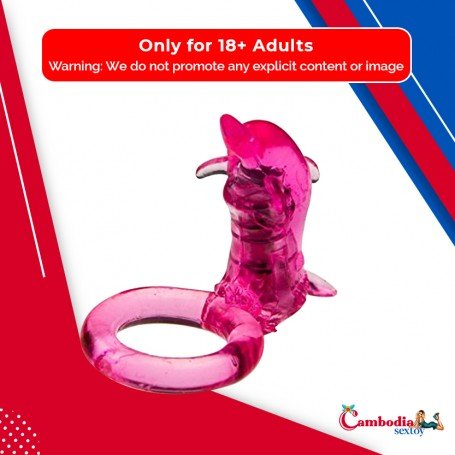 Dolphin Cock Ring Vibrator CR-005