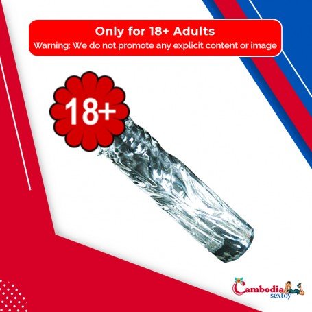 Full Ribbed Crystal Penis Sleeves PES-019