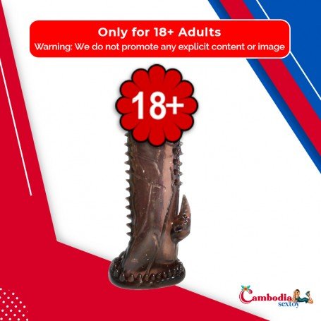 Ultra Flexible soft cock sleeve penis extender PES-017