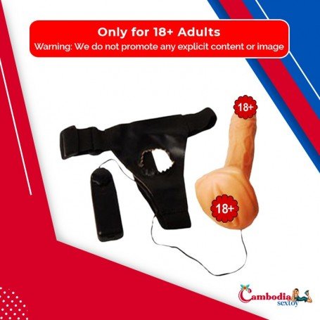 Strap On - Vibrating with Attached Vagina SO-005