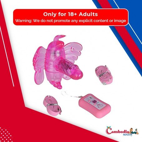 Butterfly Remote Control Strap On Vibrator SO-009