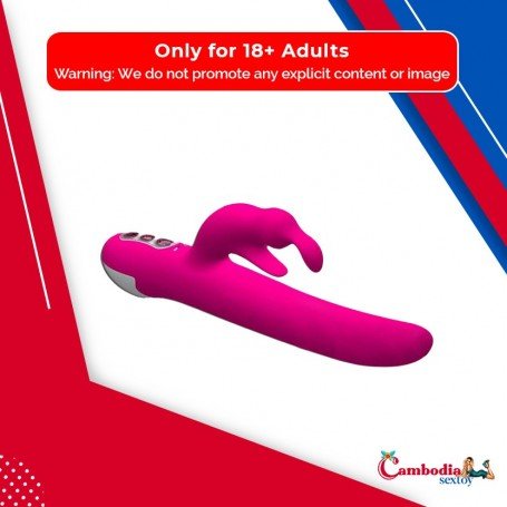 7 SPEED SILICONE RABBIT VIBRATOR- USB RECHARGEABLE RV-025