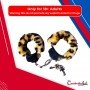 Fetish Fantasy Furry Cuffs in Leopard BDSM-005