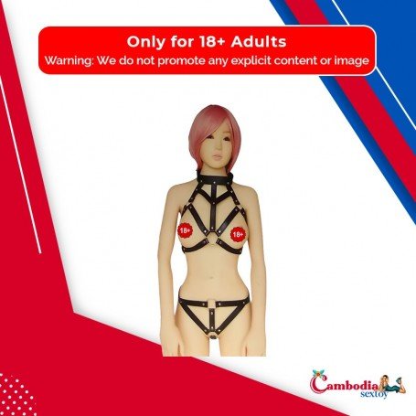 Sexy Leather Bondage Strap-Style String Body Harness BDSM-024