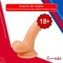 Sex Flesh MultiSpeed Maddox Realistic Vibrator with SuctionV6 RSV-052