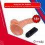 Whoppers Curved Vibrating Suction Cup Realistic Vibrator RSV-078
