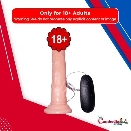 Strong Suction Cup Realistic Vibrator With Remote RSV-082