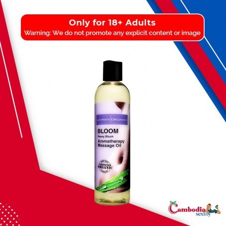 BLOOM AROMATHERAPY MASSAGE OIL - Peony Blush 120ml CGS-016