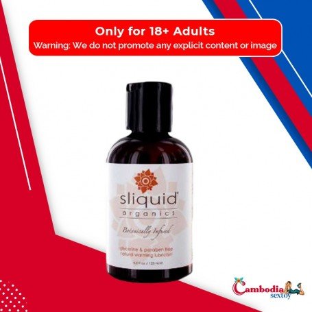 Sliquid Sensation Warming Organic Lubricant 125ml CGS-020