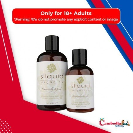 Natural lubricanting Silk Organic by Sliquid 125ml CGS-023