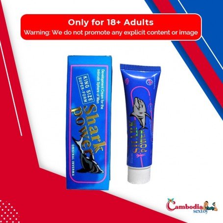 Shark Power Penis Enlargement Cream for Men 50gm-ORIGINAL PEC-02