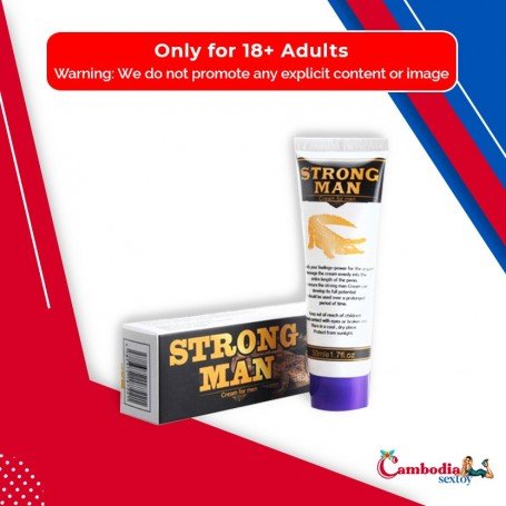 Strong Man XXL Big Dick Penis Enlargement Cream PEC-008